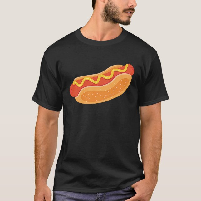 T-shirt Hotdog Sandwich Funny Hotdog Lovers Graphic (Devant)