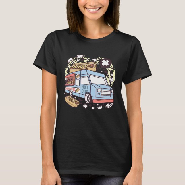 T-shirt Hotdog Truck (Devant)