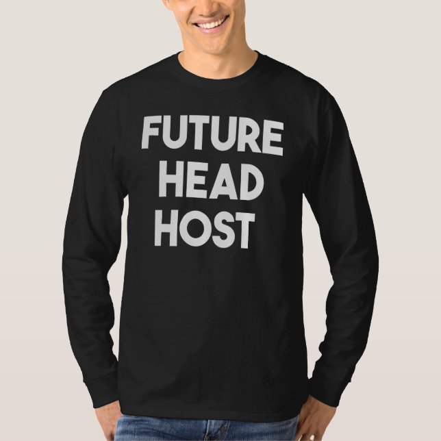 T-shirt Hôte du chef du futur (Devant)