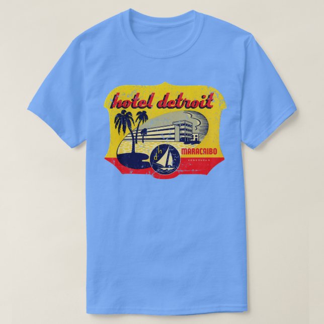 T-shirt Hotel Detroit (Design devant)