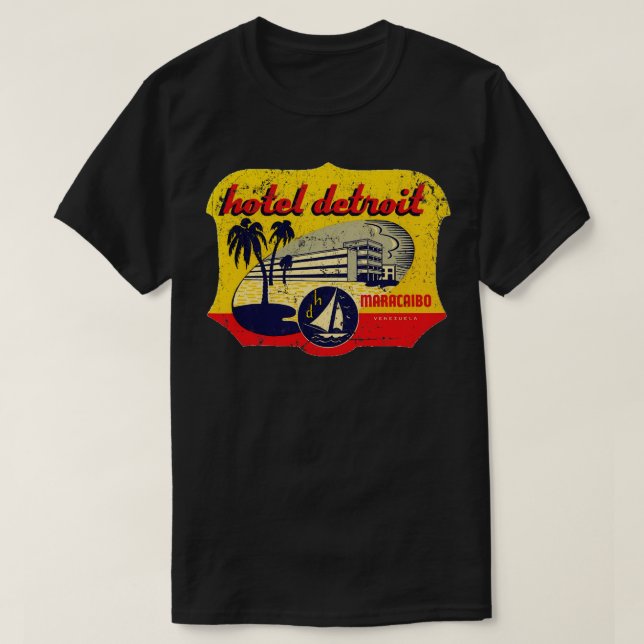 T-shirt Hotel Detroit (Design devant)