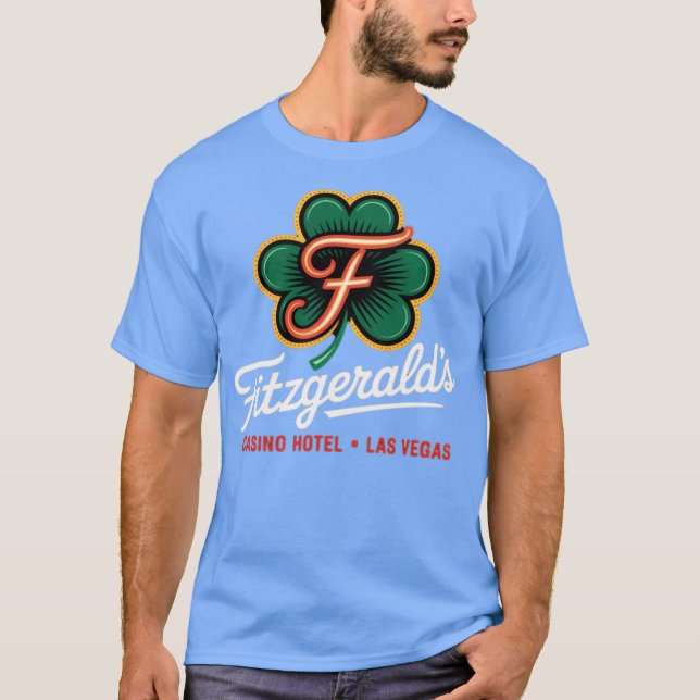 T-shirt Hotel Fitzgerald's et Casino (Devant)