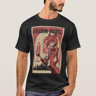 T-shirt Hôtel Hazbin Alastor Style Rétro