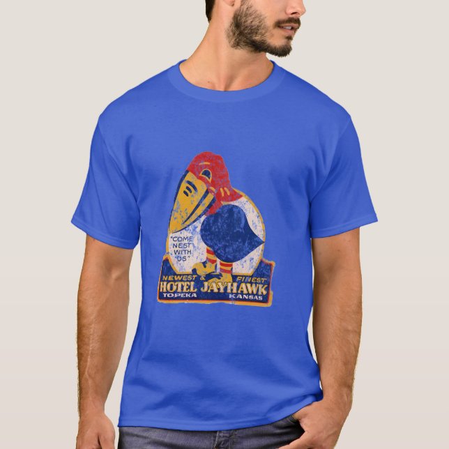 T-shirt Hotel Jayhawk (Devant)