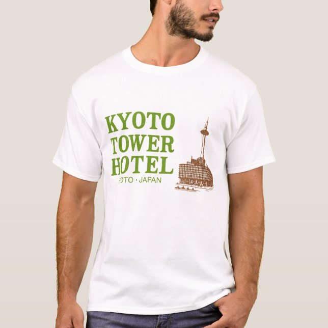 T-shirt Hôtel Kyoto Tower (Devant)