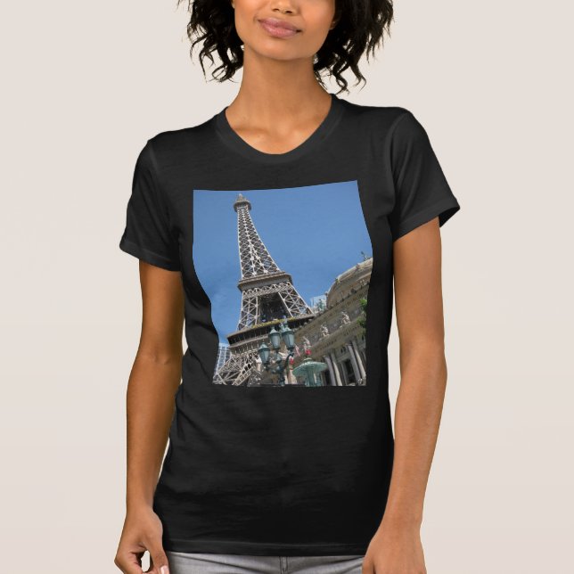 T-shirt Hôtel Las Vegas de Paris de Tour Eiffel (Devant)