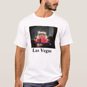 T-shirt Hôtel Las Vegas Flamant rose