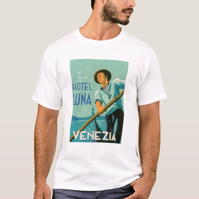 T-shirt Hôtel Luna Venezia (Devant)