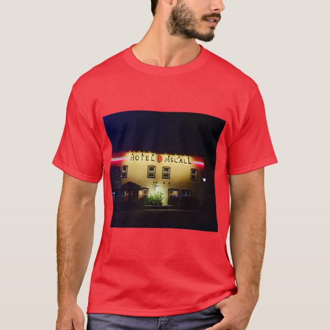 T-shirt Hotel Mcall Aglow (Devant)