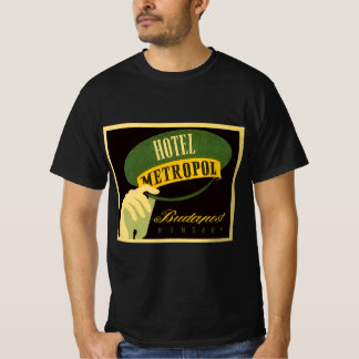 T-shirt Hôtel Metropol Budapest Hongrie Chapeau de groom