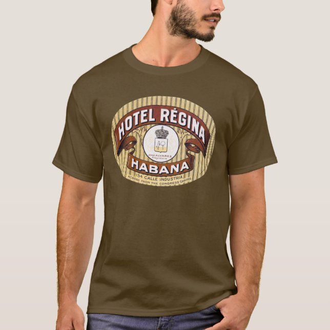 T-shirt Hôtel Regina Habana Cuba (Devant)