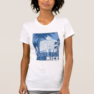 T-shirt Hotel Ruhl, Nice Vintage voyage Poster