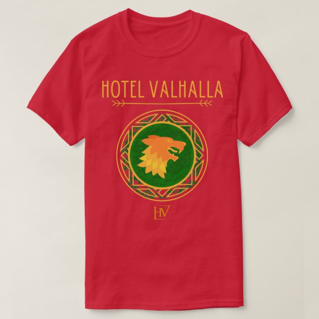 T-shirt Hotel Valhalla Standard (Design devant)