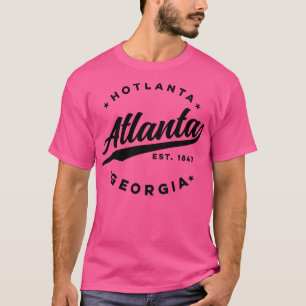 T-shirt Hotlanta Atlanta Géorgie USA 1847 Athlétisme Vinta