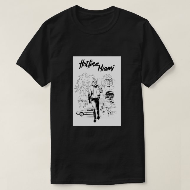T-shirt Hotline Miami Classic (Design devant)