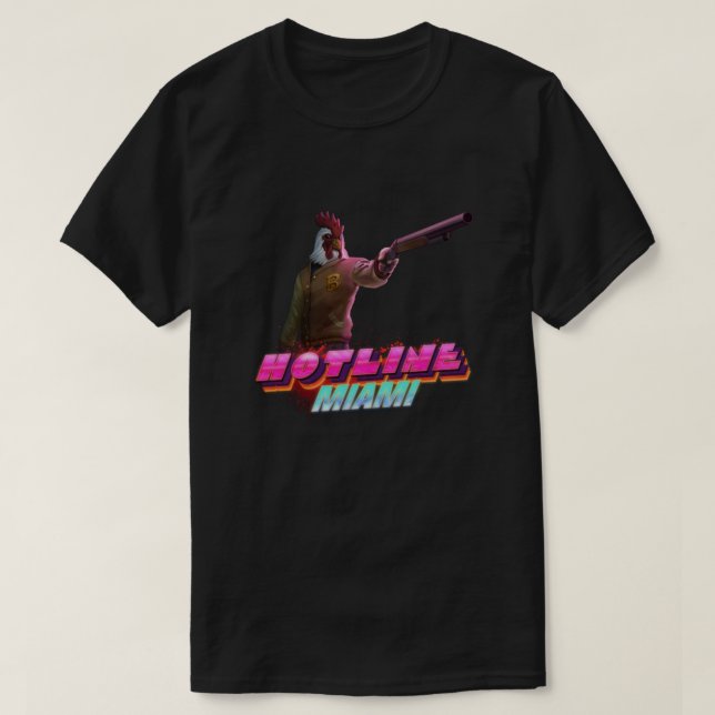 T-shirt Hotline Miami- Veste (Design devant)