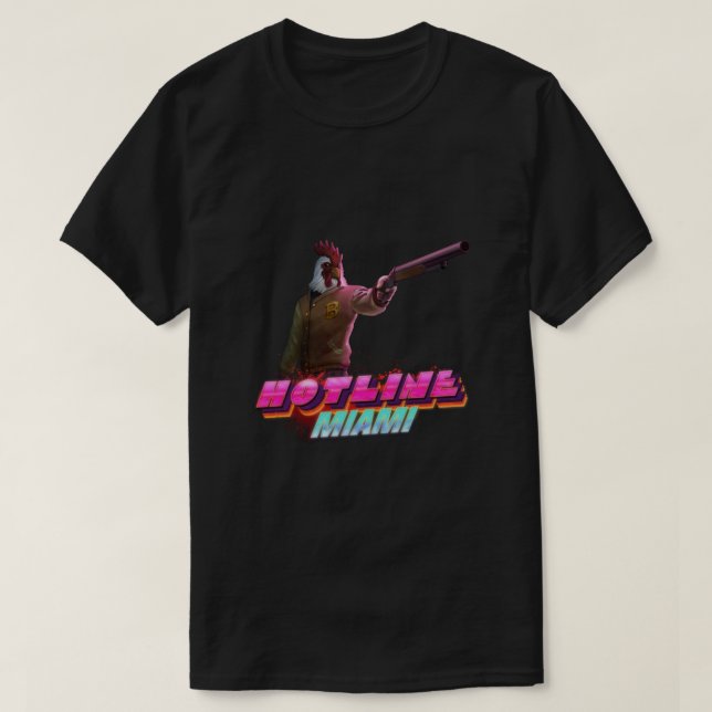 T-shirt Hotline Miami - Veste essentielle (Design devant)