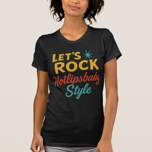 T-shirt ・ HotLipsBaby 💋 ‹ Tee - shirts Cool classiques › (Devant)