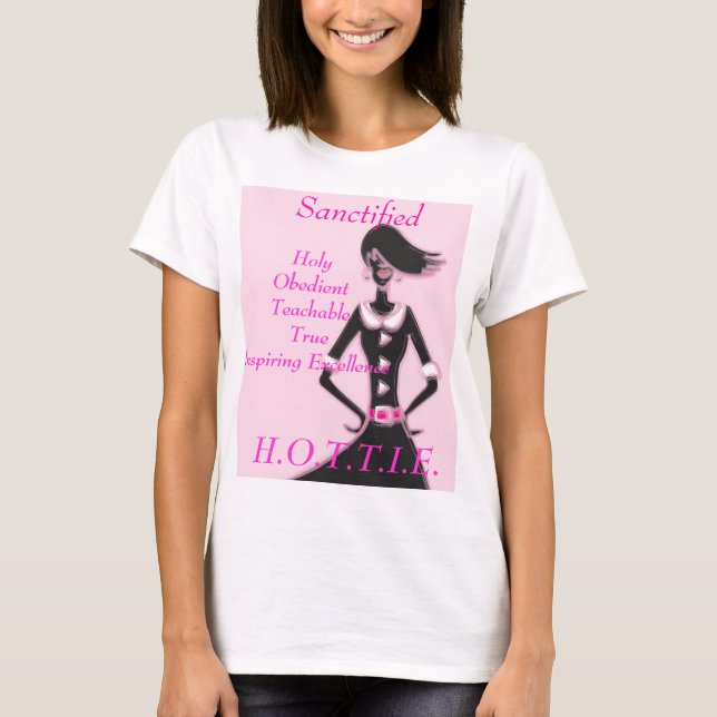 T-shirt HOTTIE sanctifié (Devant)