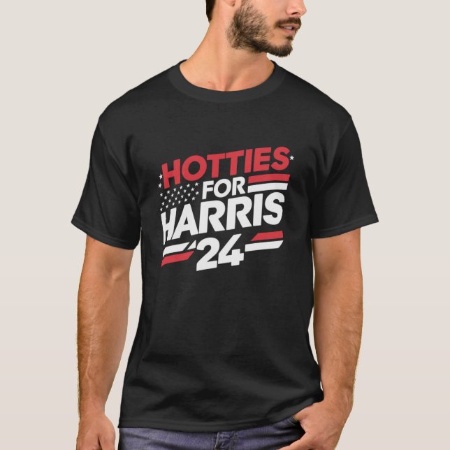 T-shirt Hotties For Harris 24 (Devant)
