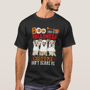 T-shirt Hou Hou Voici Mon Déguisement D'Halloween Trois Ch