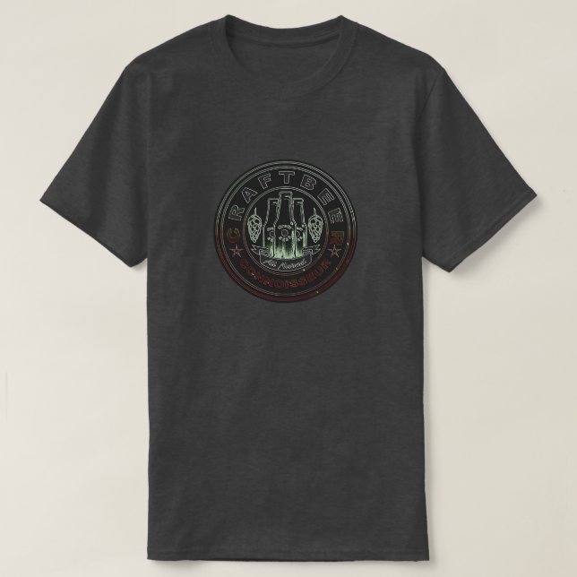 T-shirt Houblon de connaisseur de bière de métier (Design devant)
