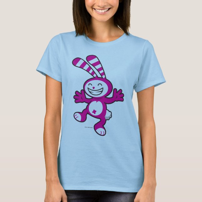 T-shirt Houblon de lapin de baie (Devant)