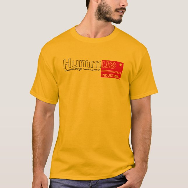 T-SHIRT HOUMOUS INDUSTRIEL (Devant)