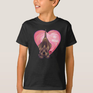 T-shirt Hound Dog Valentine's Day