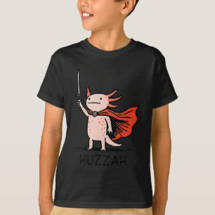 T-shirt Hourra Chevalier Axolotl Citation de Mème d'Épée D