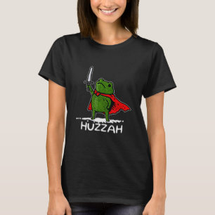 T-shirt Hourra Chevalier Grenouille Citation de drôle d'ép