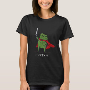 T-shirt Hourra Chevalier Grenouille Citation de l'épée drô