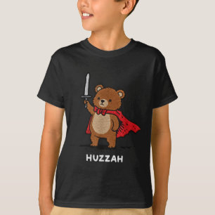 T-shirt Hourra Chevalier Ours Citation de Drôle d'Épée Mèm