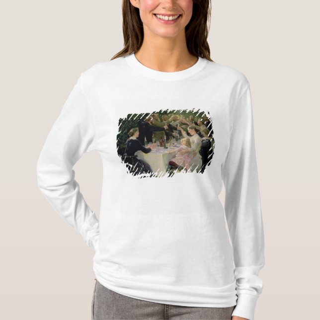T-shirt Hourras de hanche de hanche ! La partie des (Devant)
