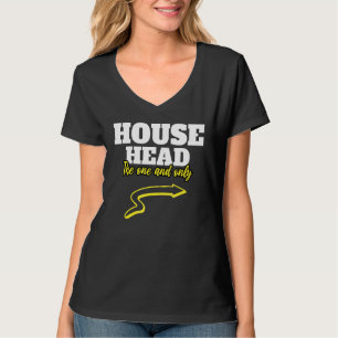 T-shirt House Head Music Souling Deep House Dj