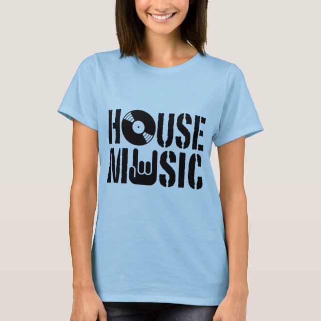 T-shirt House Music (Devant)