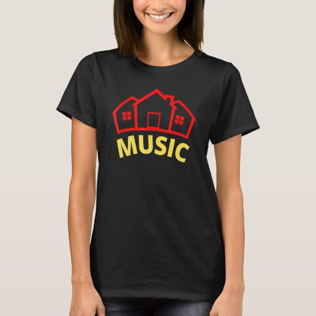 T-shirt House Music (Devant)