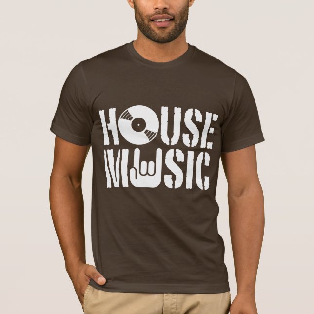 T-shirt House Music (Devant)