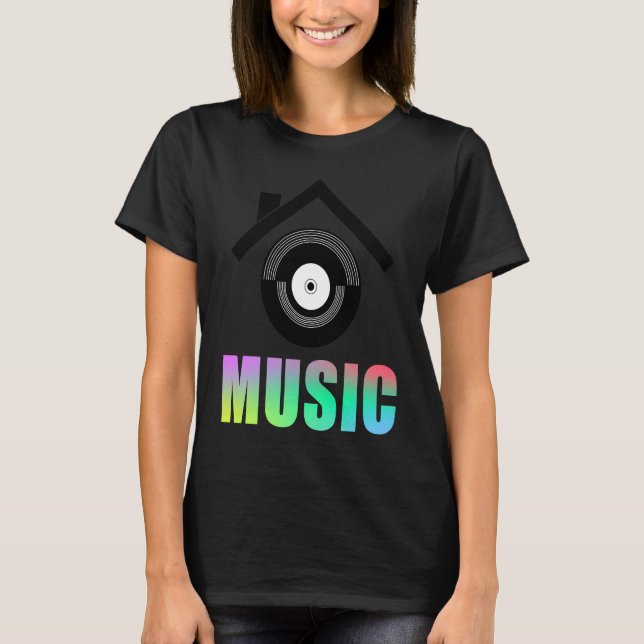 T-shirt House Music 5 (Devant)