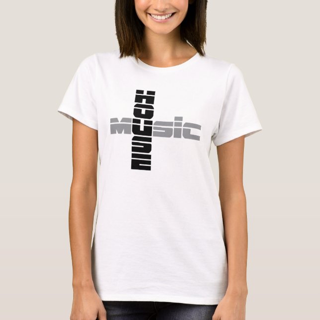 T-shirt House Music 9 (Devant)