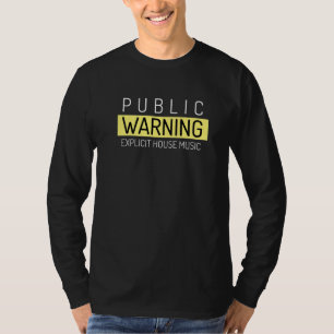 T-shirt House Music Attention Maison profonde Maison Soulf