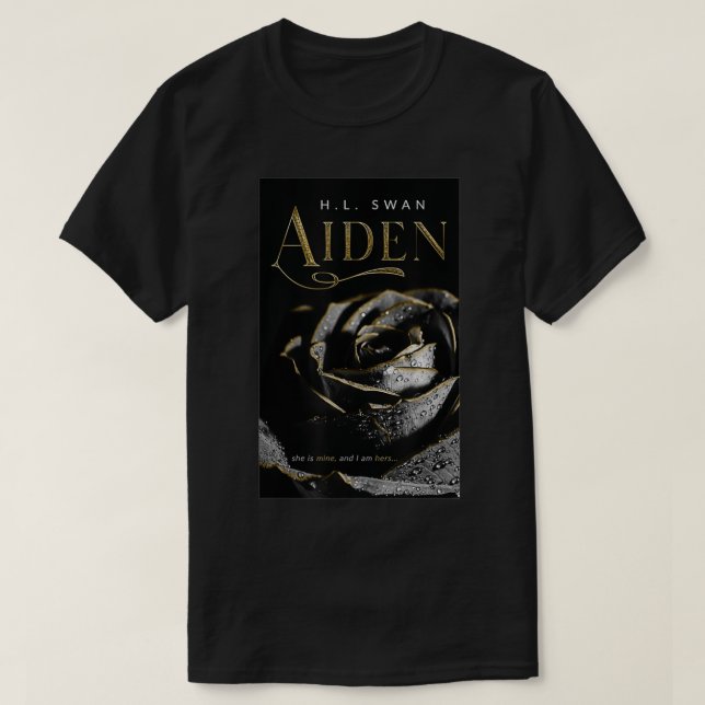 T-shirt Housse de livre Aiden (Design devant)