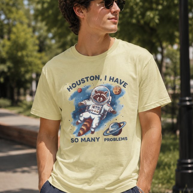 T-shirt Houston j'ai tellement de problèmes, drôle sarcasm (Créateur téléchargé)