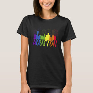 T-shirt Houston Pride Skyline Pride Parade