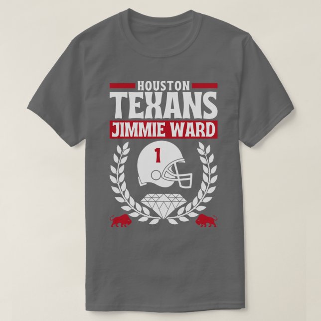 T-shirt Houston Texans Jimmie Ward 1 Edition (Design devant)