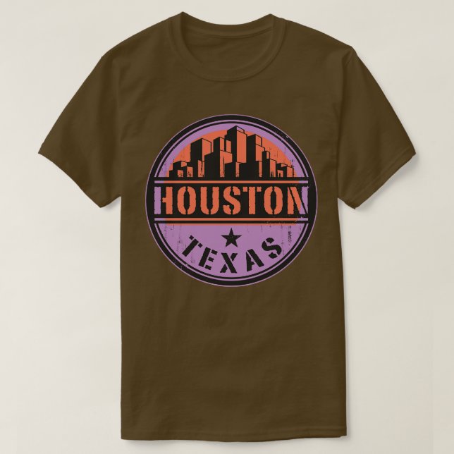 T-shirt Houston Texas (Design devant)