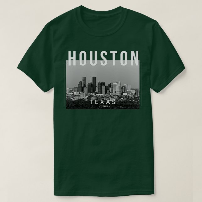T-shirt Houston Texas HTown The Big H (Design devant)