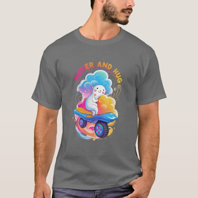 T-shirt Hover et Hug (Devant)