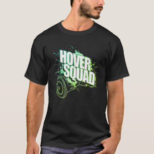 T-shirt Hoverboard Green Gyro du Cool de l'équipe stationn