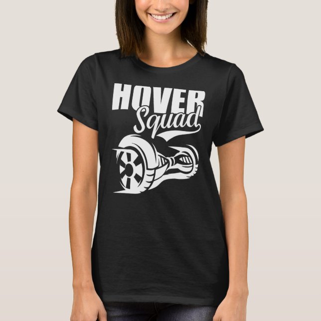 T-shirt Hoverboard Squad Vintage Hoverboard Hoverboard Ret (Devant)